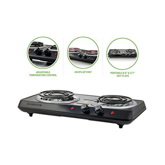 Electric Double Coil Burner