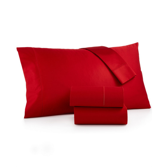 Solid Extra Deep Pocket 550 Thread Count 100% Cotton 4-Pc. Sheet Set, King, Created for Macy's