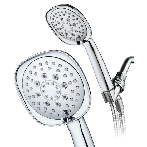 6-setting High-Pressure Hand Shower