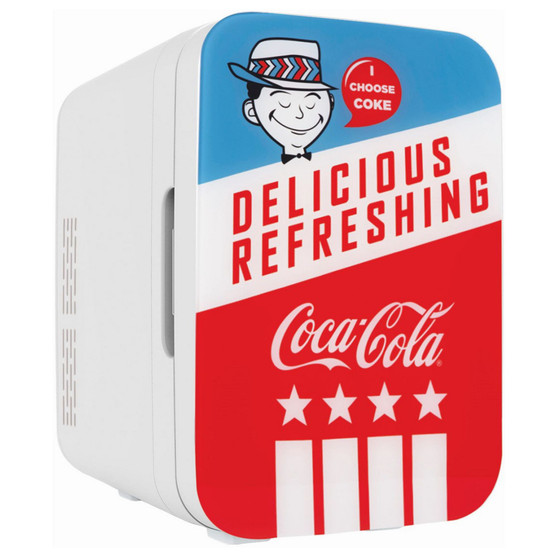 Coca-Cola Americana-10L Compact Thermoelectric Cooler And Warmer Mini Fridge