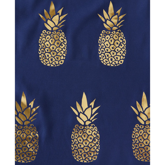 Ltd. Gilded Pineapple Shower Curtain