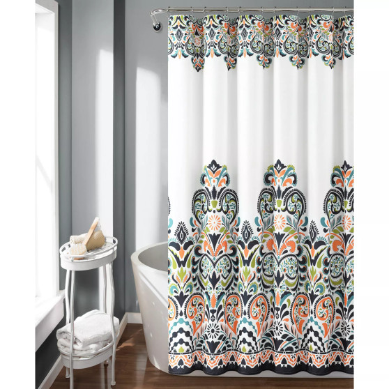 Clara 72"x 72" Bohemian Print Shower Curtain