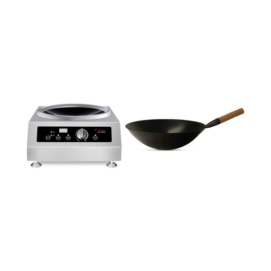 SR-34BWC-400C Commercial Wok Range & Wok