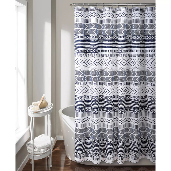 Hygge Geo 72" x 72" Shower Curtain