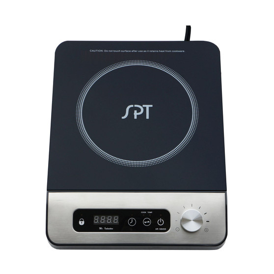 SPT 1650W Induction with Stainless Steel Panel and Control Knob