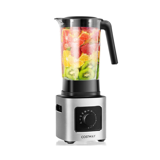 1500W 5 Speed Countertop Smoothie Blender with 5 Presets & 68oz Tritan Jar