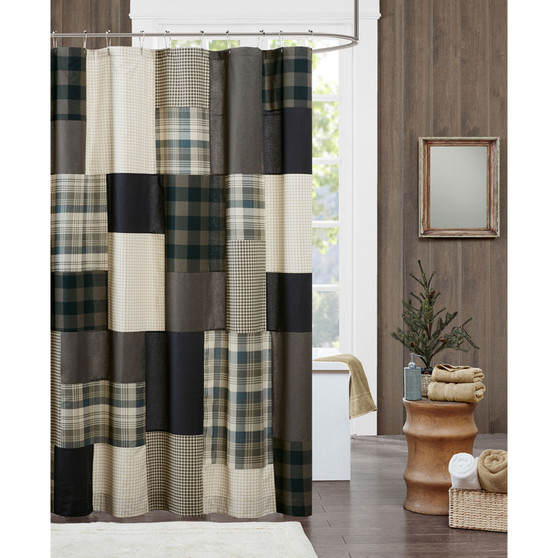 Winter Hills 100% Cotton Shower Curtain, 72" x  72"