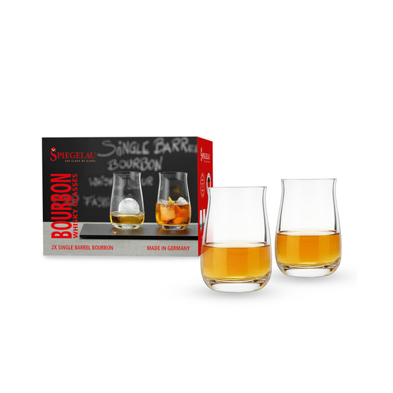 Single Barrel Bourbon Glass, Set of 2