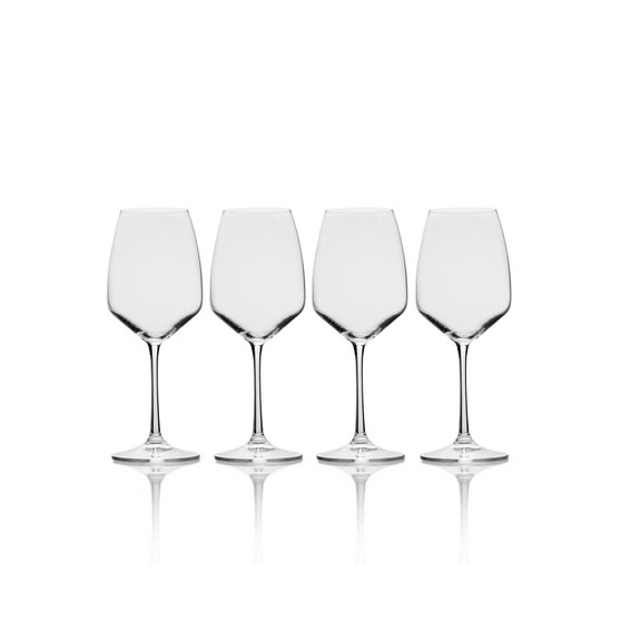 Melody White Wine Glass Set of 4, 15 oz