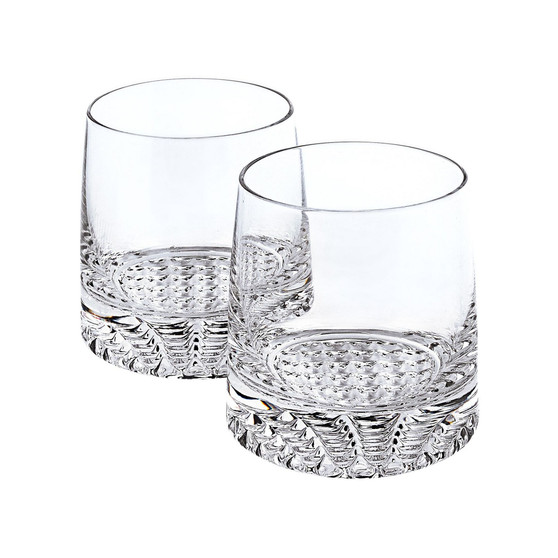 Park Avenue European Mouth Blown Lead Free Crystal Park Avenue Whiskey Set 4 Pieces Rocks Set