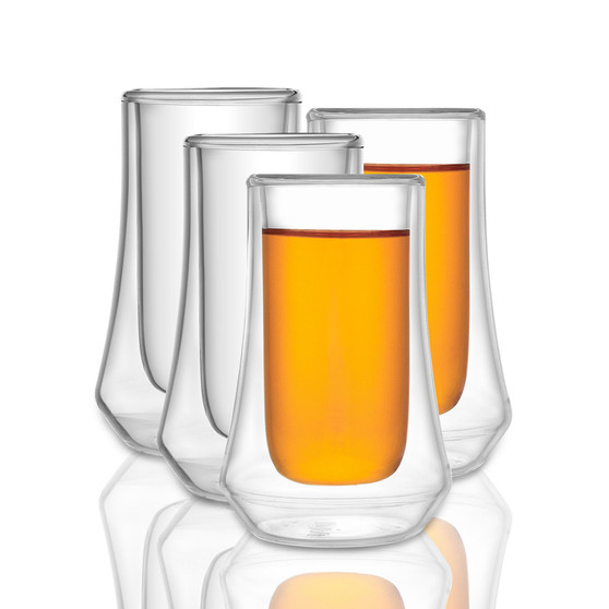 Cosmos Double Wall Shot Glasses, Set of 4