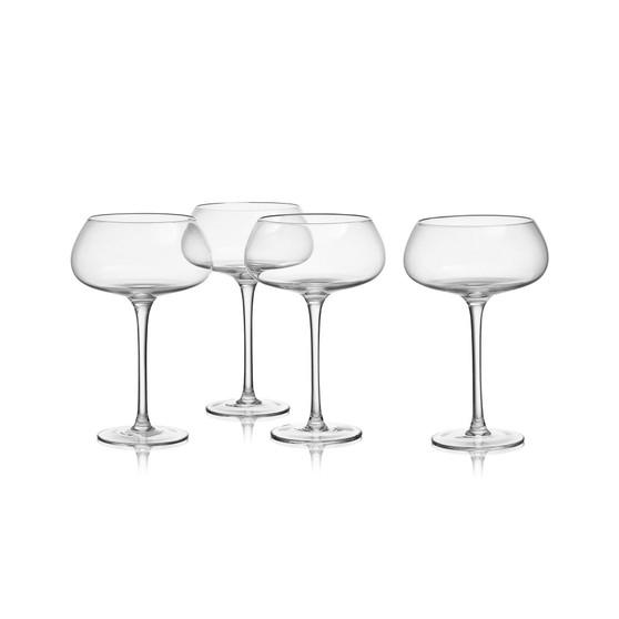 Craft 15 Ounce Coupe Glass 4-Piece Set