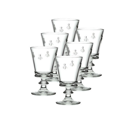 La Rochere Napoleon Bee 9-ounce Wine Glass, Set of 6