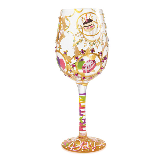Lolita Queen for a Day Wine Glass