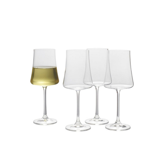 Aline White Wine Glasses Set of 4, 16 oz
