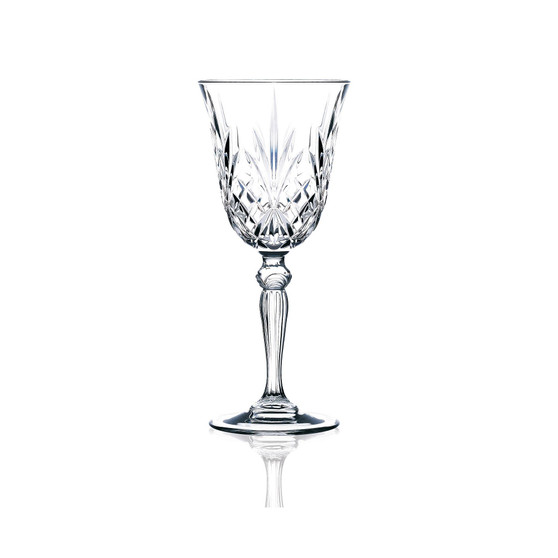 Melodia Crystal Water Glass set of 6