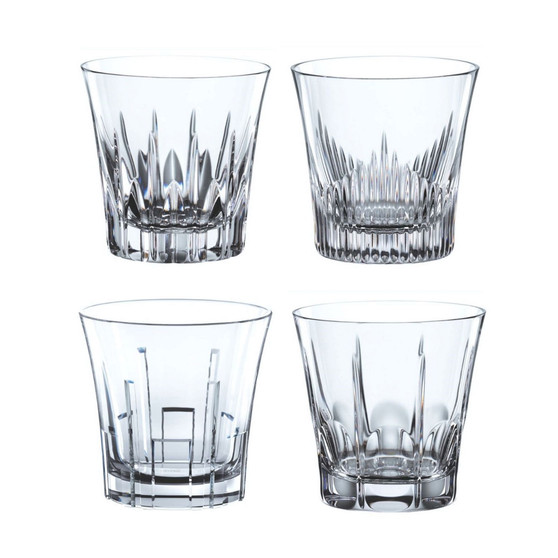 Classic Double Old Fashioned Glass, Set of 4
