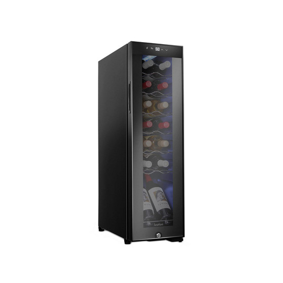 Freestanding Wine Refrigerator, 14 Bottle Wine Cooler