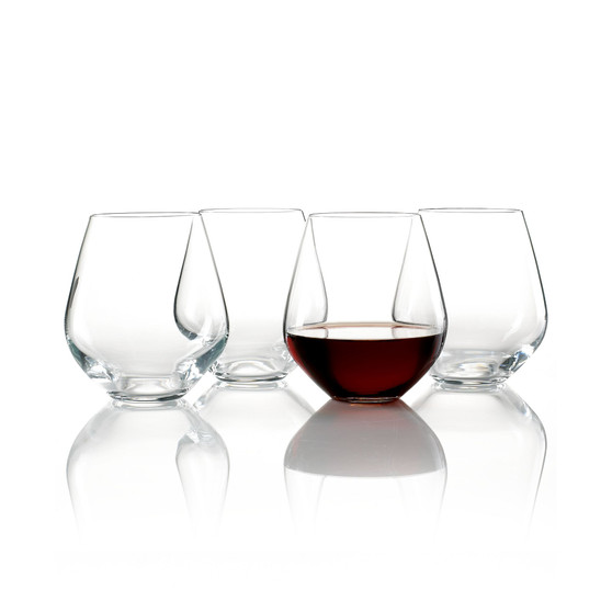 Stemware, Tuscany Classics Stemless Red, Set of 4