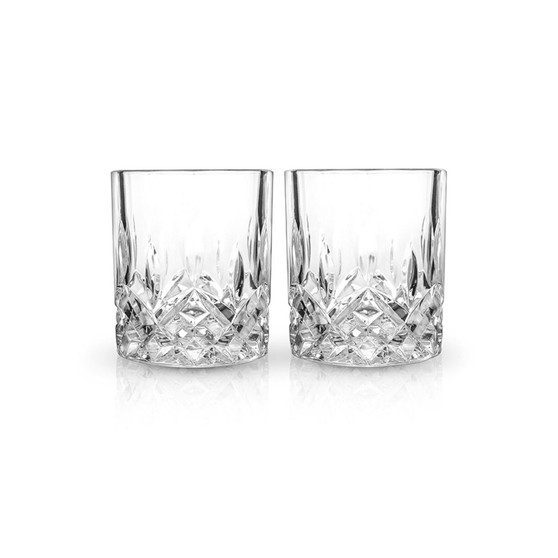 Admiral Crystal Tumblers, Set of 2, 9 Oz