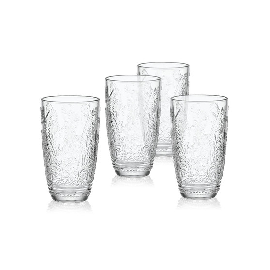 Maddi 15-oz Highball Glasses 4-Piece Set