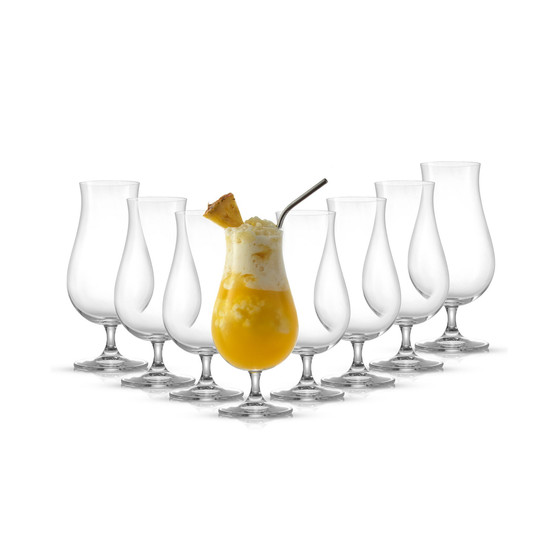Terran Hurricane Cocktail Glasses, Set of 8