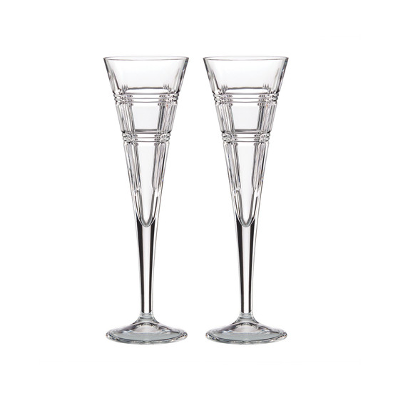 Hudson Toasting Flute Pair
