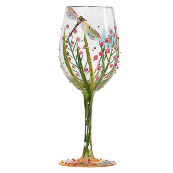 Lolita Dragonfly Wine Glass