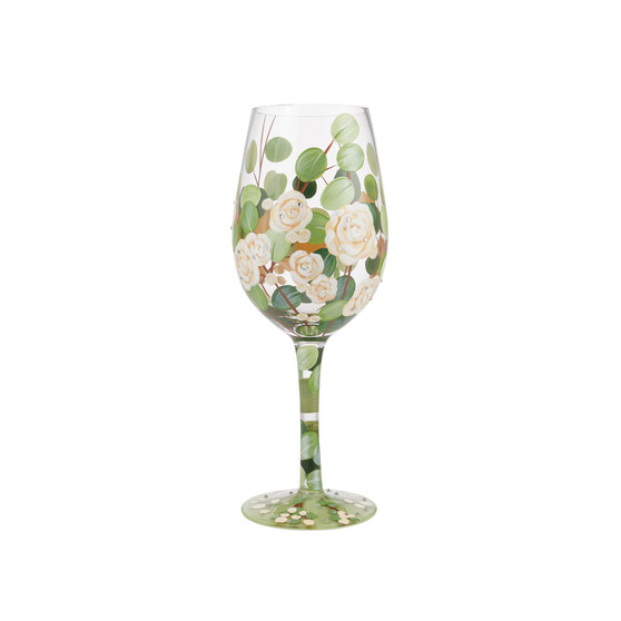 Lolita Bouquet in Bloom Wine Glass, 15 oz