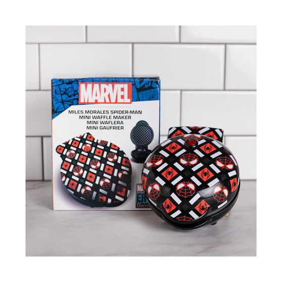 Marvel Miles Morales Mini Waffle Maker - Marvel Kitchen Appliance