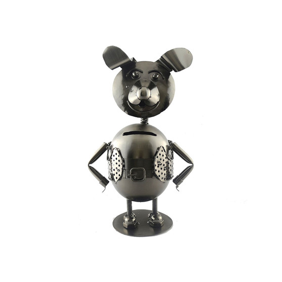 Dog Piggy Bank Bottle Holder