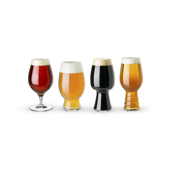 Craft Beer Tasting Kit Glasses, Set of 4