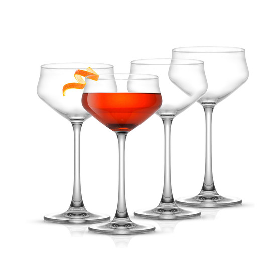 Bloom Coupe Martini Glasses, Set of 4