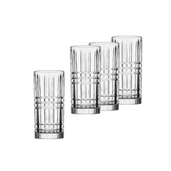 Boundary Highball Glasses Set, 4 Pieces