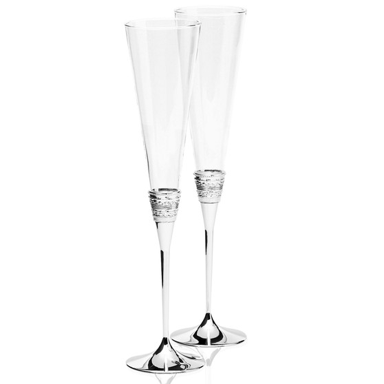 With Love Toasting Flute Pair