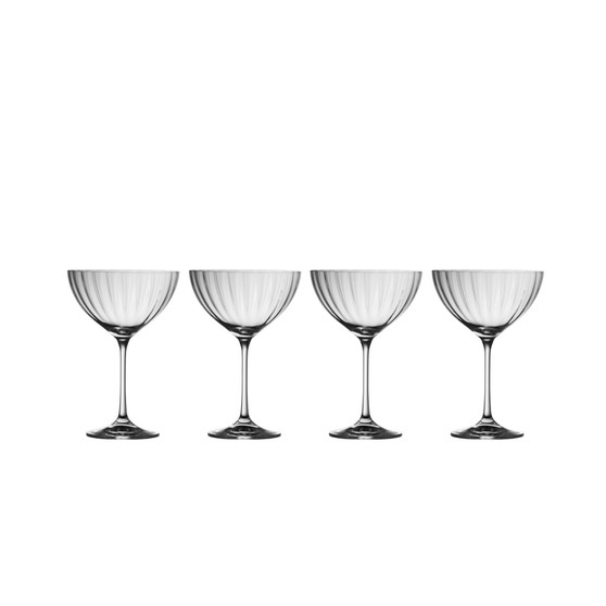 Erne Saucer Champagne Glass Set of 4