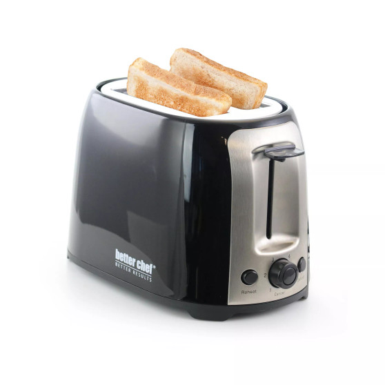 Cool Touch Wide Slot Toaster with Modern Design