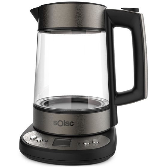 Aroa Premium Cordless Glass Electric Brew Kettle with Adjustable Temperature