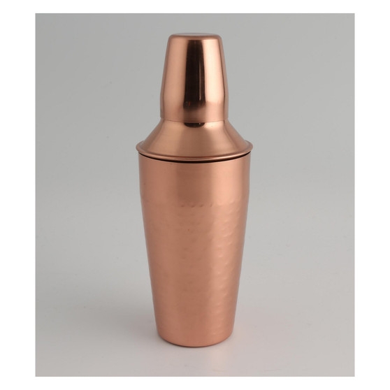 24 oz Hammered Copper Shaker