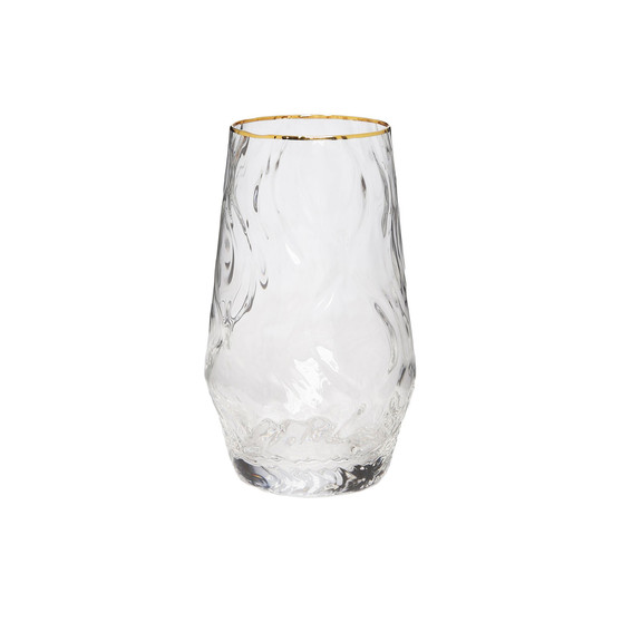 19.21 Oz Tumblers with Colored Rim, Set of 6