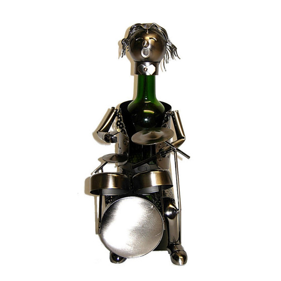 Drummer Wine Bottle Holder