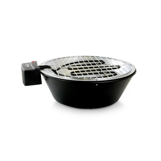 Indoor Outdoor 14 in Tabletop Electric Barbecue Grill