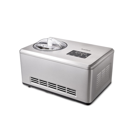 Automatic Ice Cream Maker Machine w/Built-in Compressor