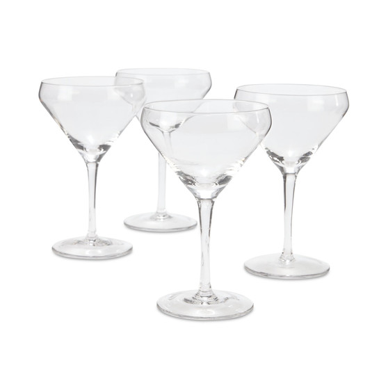 Clear Martini Glasses, Set of 4, Created for Macy's
