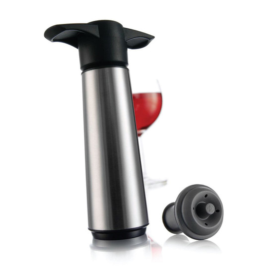 Stainless Steel Wine Saver Pump with 1 Stopper