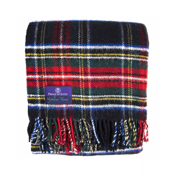 Tartan Tweed Fluffy Throw