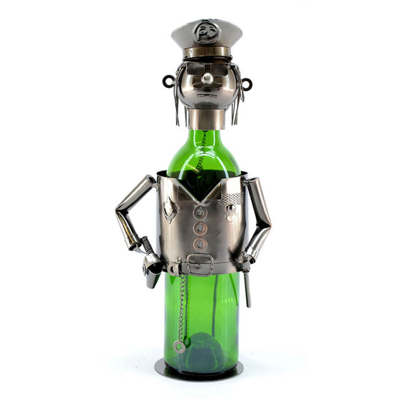 Policeman Wine Bottle Holder