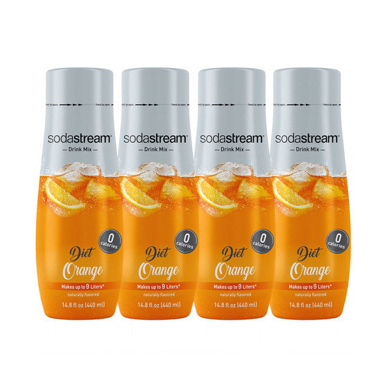 Diet Orange Mix Set of 4, 14.88 oz