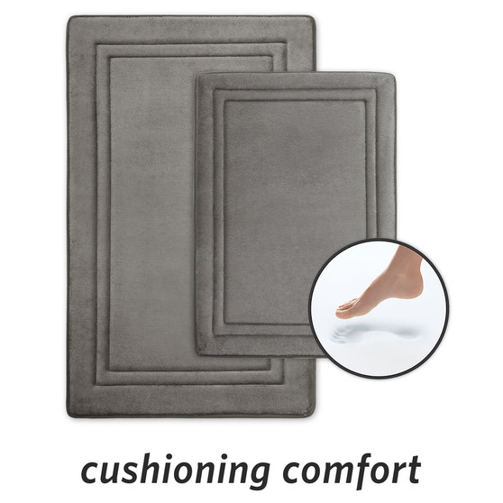 SpeedDry® 2-Pc. Memory Foam Bath Mat Set
