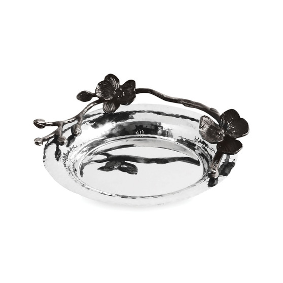 Black Orchid Wine Coaster